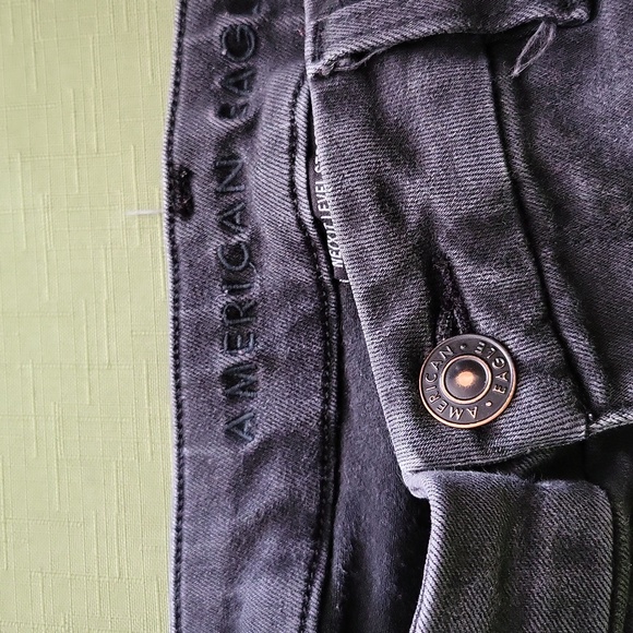 American Eagle black jeggings - Picture 3 of 7